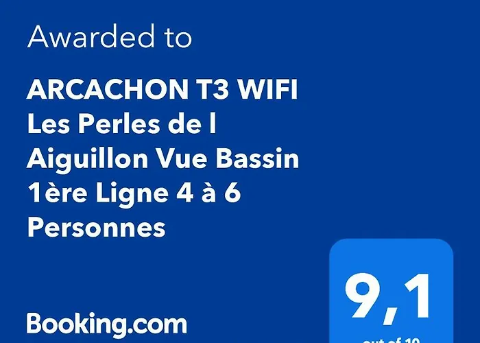 T3 Wifi Les Perles De L Aiguillon Vue Bassin 1ere Ligne 4 A 6 Personnes דירה ארסשון