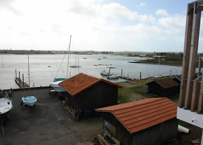 T3 Wifi Les Perles De L Aiguillon Vue Bassin 1ere Ligne 4 A 6 Personnes *